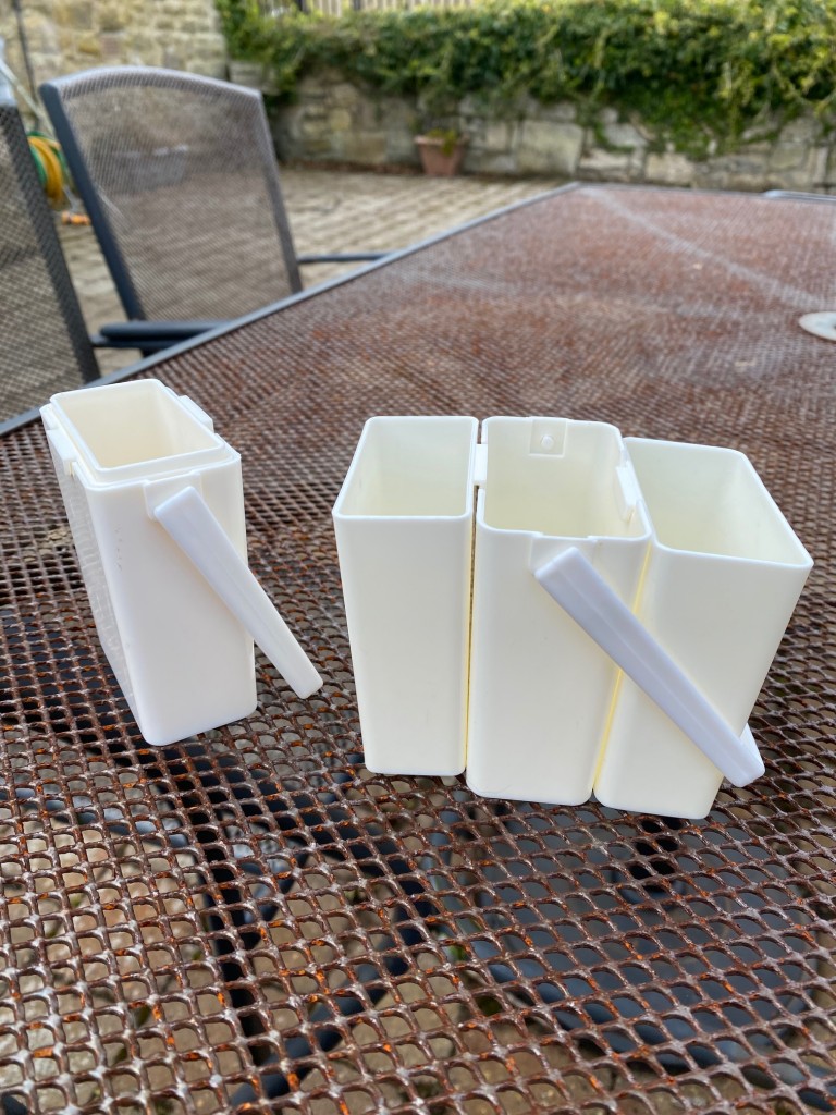 Handy, small and portable, three part bucket – Charles Evans Art