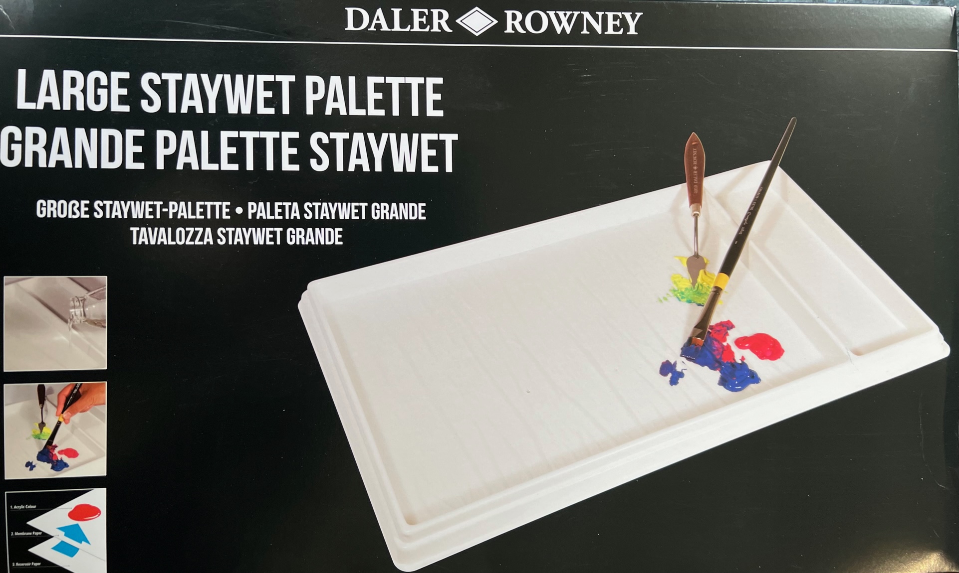 Daler Rowney StayWet Palettes & Refills- Artsavingsclub