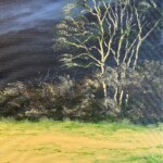 Sunlit Tree - acrylic on canvas as seen on YouTube March 25