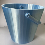 Bucket - Shiny Blue - no split