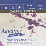 Aquafine Texture Watercolour - A3 - cold pressed - Posted to UK only