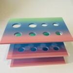 Brush Stand - pastel rainbow