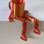 Buddy Mug - red/gold