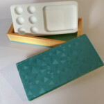 Mini palette - gold/green shiny