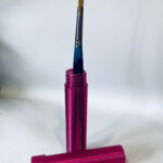 Small brush tube - semi-translucent pink