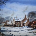 Christmas Card - Acklington Village (3 cards)