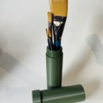 Extra-large Brush Tube - dark green